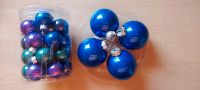 Christbaumkugeln, Glaskugeln blau Bayern - Ebelsbach Vorschau