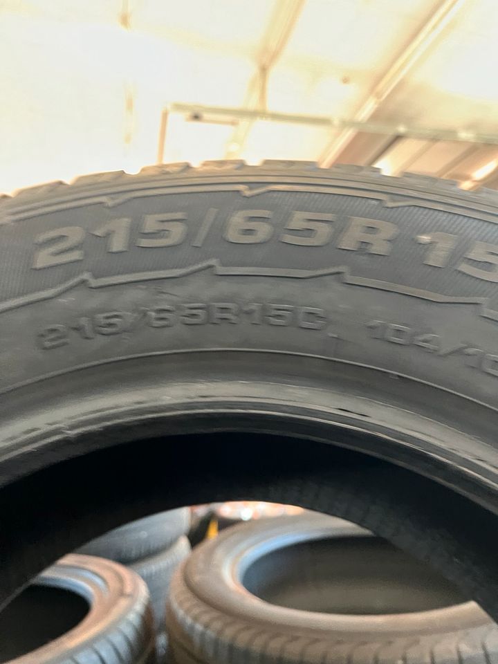 Neuwertige Gebrauchtreifen 215 65 15c Goodyear Sommerreifen 4x in Schwieberdingen