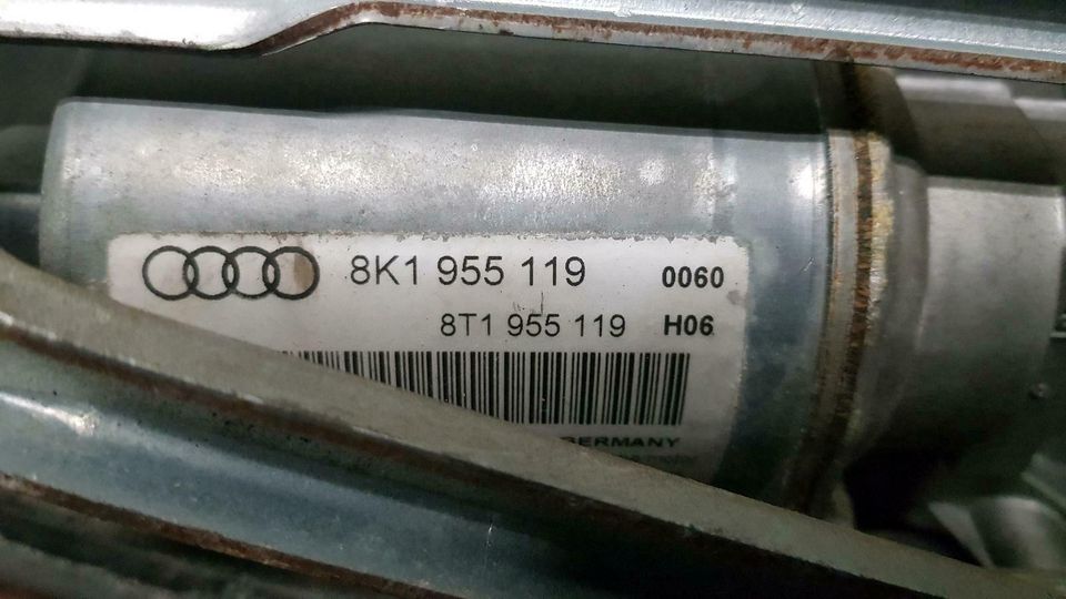 Audi A4 8K Wischergestänge mit Motor 8k1955023A 8k1955119 in Hamburg