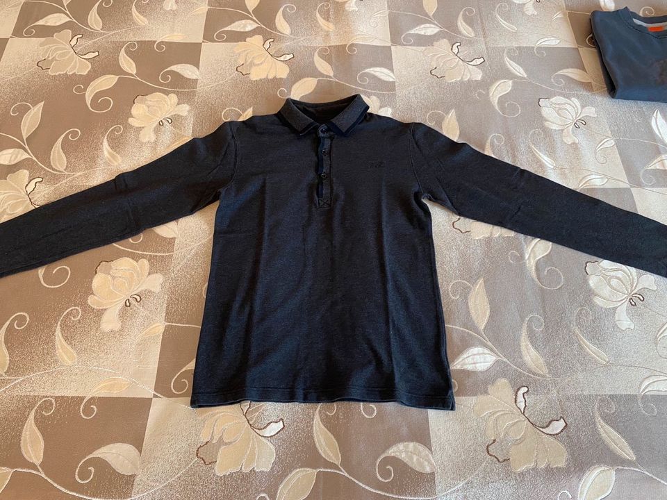 Original Hugo Boss Kind Sweatshirt und Polohemd langarm Gr.152 in Metzingen