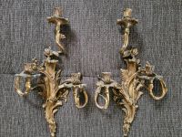 Französische 3 armige Wandkerzenhalter antik, bronze Hessen - Rüsselsheim Vorschau