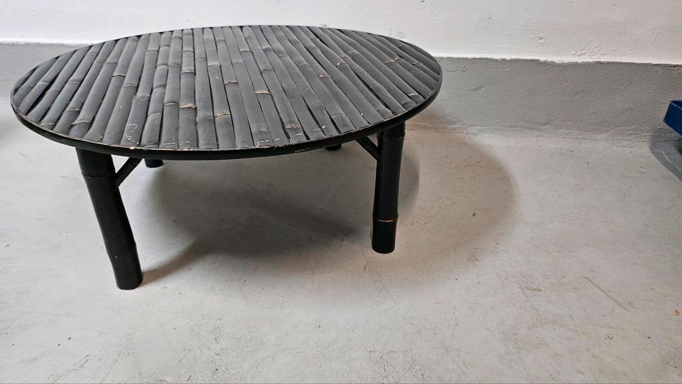 traum japanischer Asia Bambus Couchtisch Sofa Tisch schwarz in Hamburg