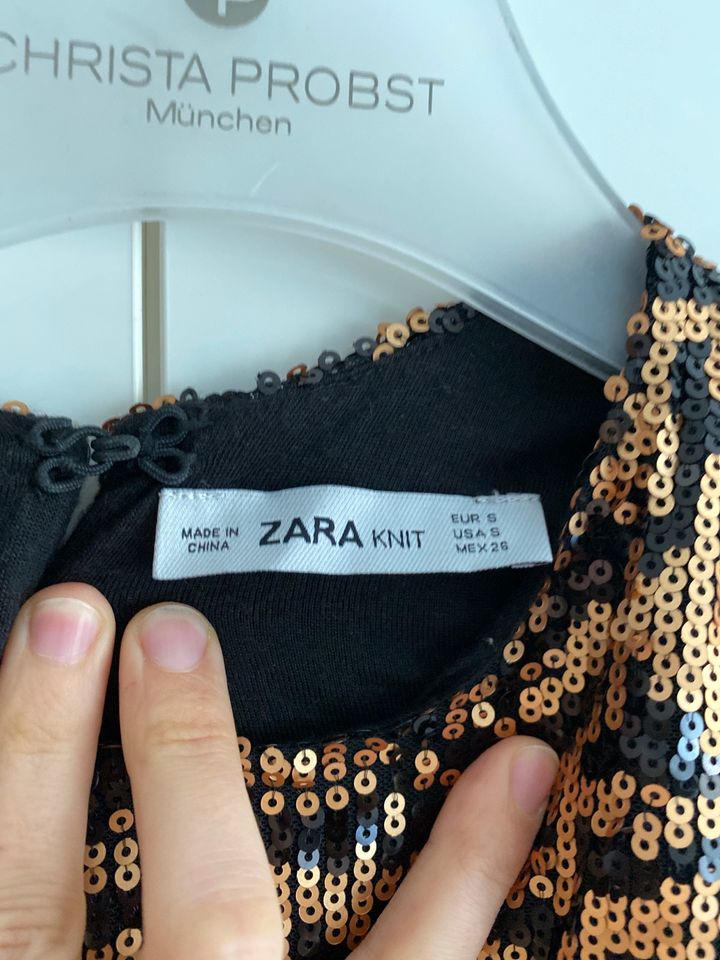 Paillettenkleid von ZARA IN Gr. S in München