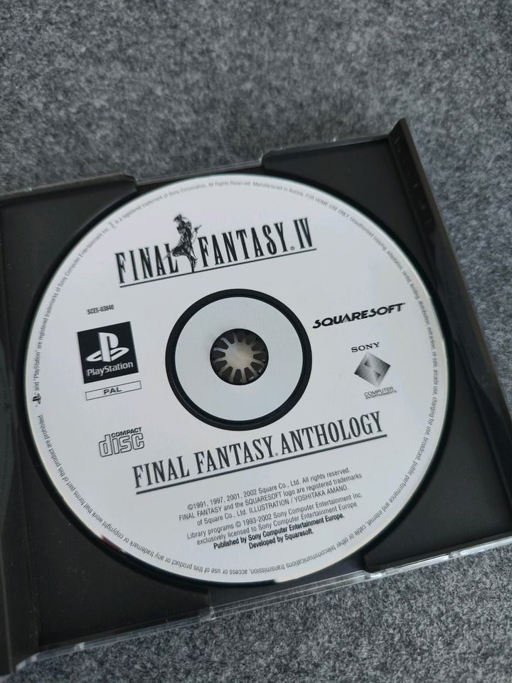 Final Fantasy IV Anthology Playstation 1 in Rehden