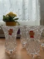 Kristallglas Vase dreibeinig von Anna Hütte Berlin - Hohenschönhausen Vorschau