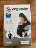 Babytrage Ergobaby Embrace schwarz NEU Bayern - Wartenberg Vorschau