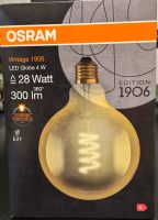 OSRAM LED-Glühbirne Vintage 1906 Globe-Form 3x 4W E27 Bayern - Mindelheim Vorschau