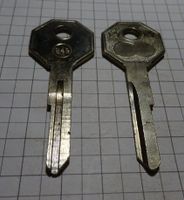 2 x Schlüsselrohling Börkey 849 für Hubstapler Mitsubishi, Toyota Nürnberg (Mittelfr) - Aussenstadt-Sued Vorschau