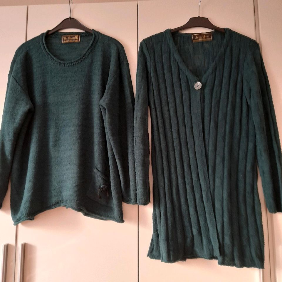 Damen Twinset Pullover und Jacke Größe 42 in Bochum