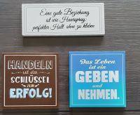 2 Minibilder mit Spruch, 1 Magnet, Niedersachsen - Emsbüren Vorschau
