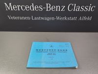 Mercedes-Benz Ersatzteilband Fahrgestell/Aggregate TYP OF 1113 Niedersachsen - Alfeld (Leine) Vorschau