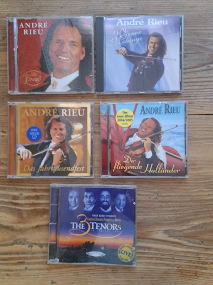 CD`s Klassik, Andre Rieu, 3 Tenors , 5 Stück, top in Saarlouis