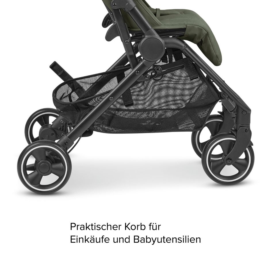 ABC-Design Ping 2 - Olive - Buggy mit flacher Liegeposition, Tragetasche und Tragegurt (bis 27 kg belastbar) - NEU in Fulda