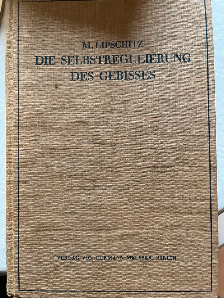 Literatur der Zahnmedizin 1927 in Solingen