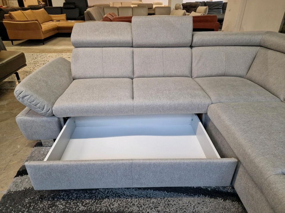 Exxpo sofa fashion Ecksofa Happy N2462 Bettfunktion, Schublade, solide  Wellenunterfederung, Kopfteil- und Armteilverstellung, aus Struktur in  silbergrau. OTTO Polstermöbel bis zu -80% bei Dortmund. in  Nordrhein-Westfalen - Hagen | eBay Kleinanzeigen ist