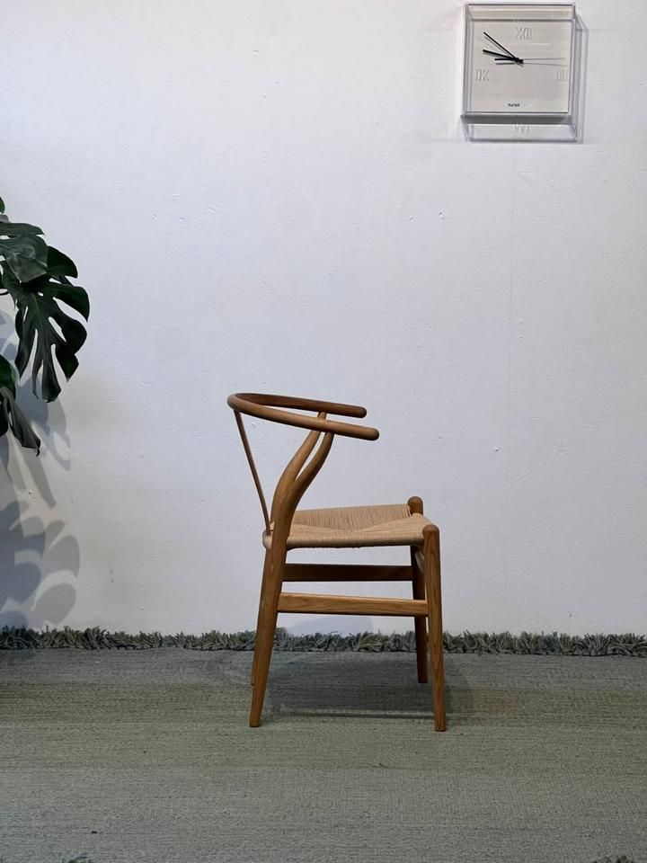 CARL HANSEN & SØN CH24 Y Wishbone Stuhl Eiche geölt/Papierkordel in Alsdorf