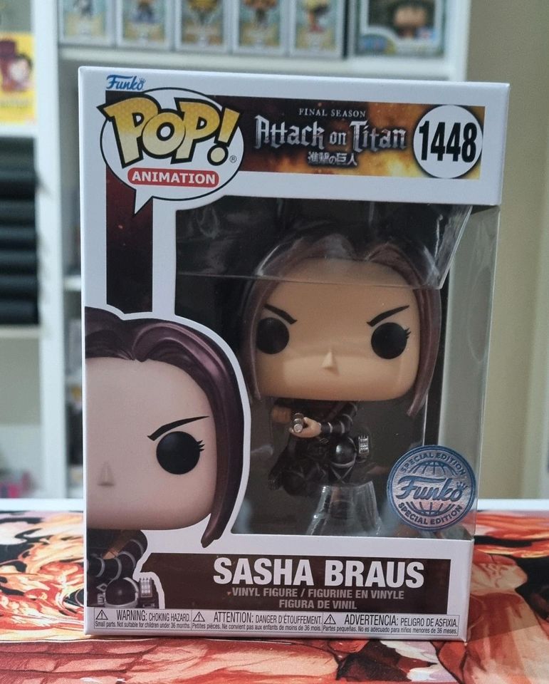 Funko Pop Attack on Titan Sasha Braus Funko Exclusive in Bad Hersfeld