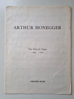 Musiknoten Orgel Noten Honegger Baden-Württemberg - Karlsruhe Vorschau