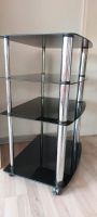 Radio Fernseher Rack Hifi Regal Glas Schwarz Rheinland-Pfalz - Katzenelnbogen Vorschau