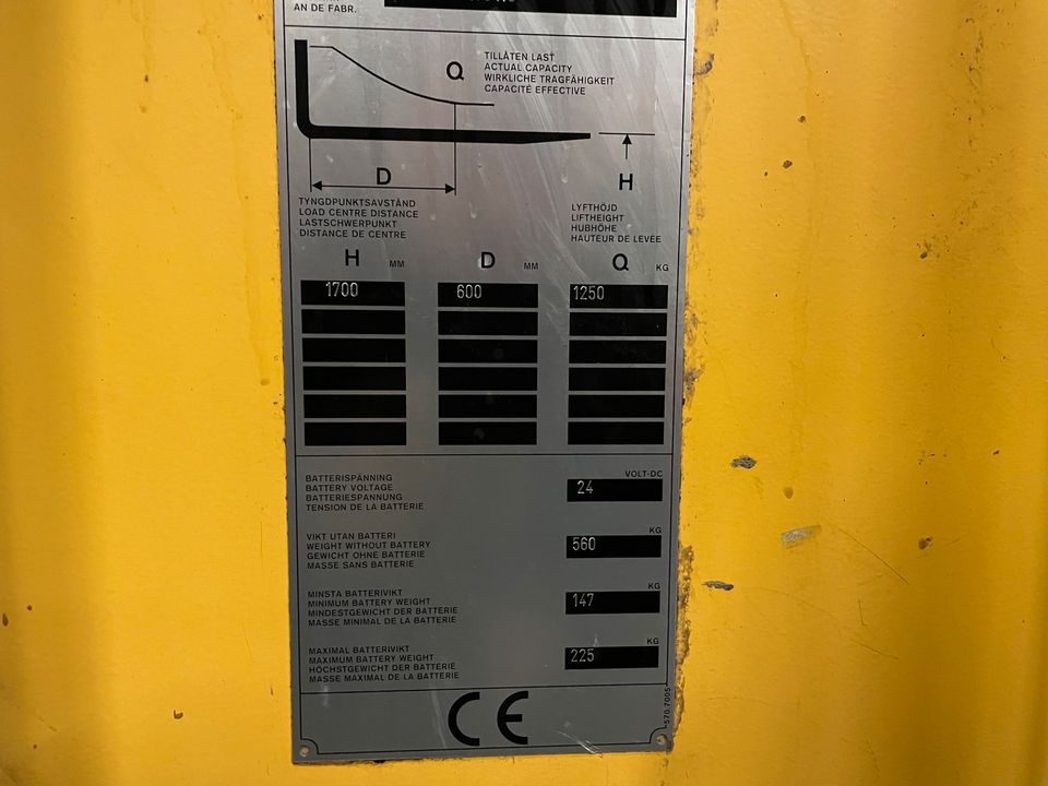 Atlet Doppelstock Hochhubwagen Batterie 2018 Elektro Stapler in Düsseldorf