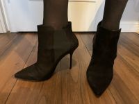 Buffalo High Heel Stiefelette schwarz Leder Schleswig-Holstein - Struvenhütten Vorschau