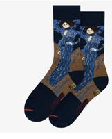 1 Paar Socken MuseARTa Gustav Klimt - Emilie Flöge Größe: 40-42 Berlin - Westend Vorschau