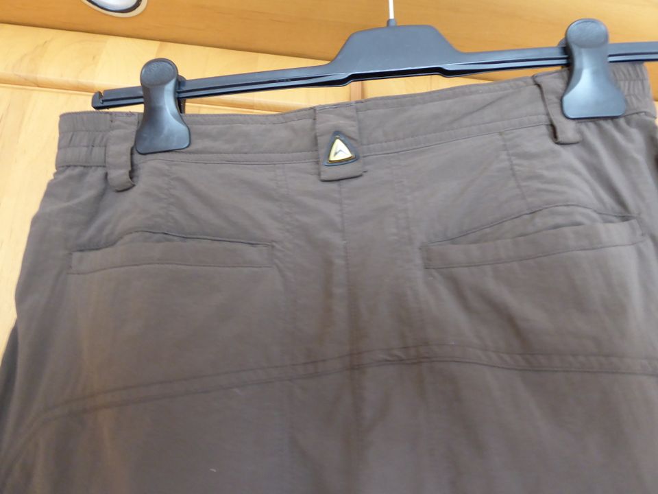 Wanderhose, Trekkinghose Hickory Größe 38 knielang braun in Vellmar