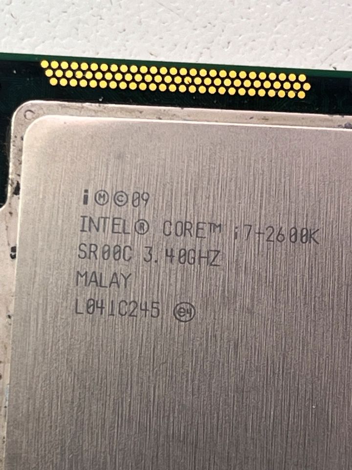CPU Intel Core i7-2600 3,40Ghz in Münster