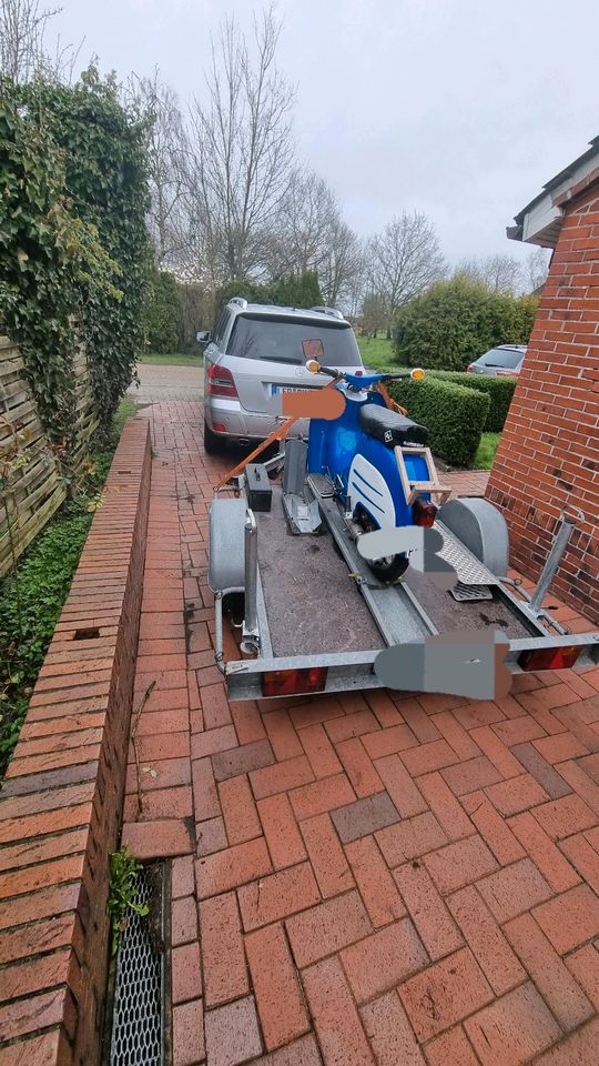 Mieten Verleih Saris Motorradtrailer Anhänger750kg  transport in Hesel