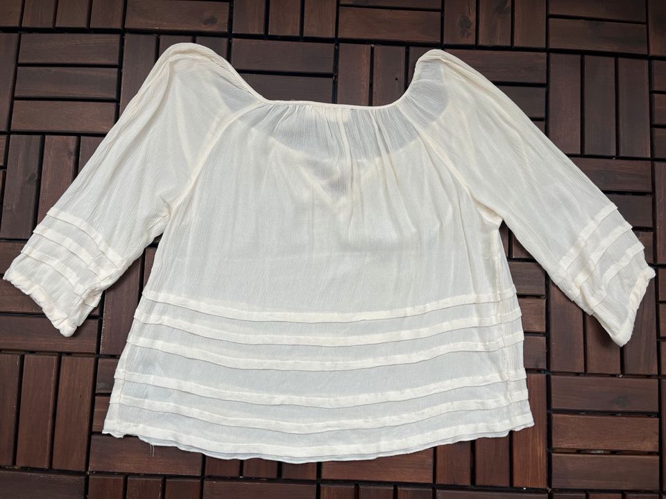 Abercrombie & Fitch Sommer Shirt Top Creme xs in Gelsenkirchen