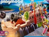 PLAYMOBIL Verteidigungsanlage mit Rittern und aktiver Kanone Nordrhein-Westfalen - Porta Westfalica Vorschau