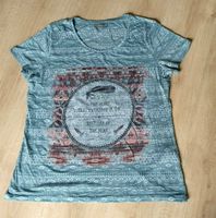 Shirt von Street One, mintgrün mit Musterung, Gr. 44 Berlin - Hellersdorf Vorschau