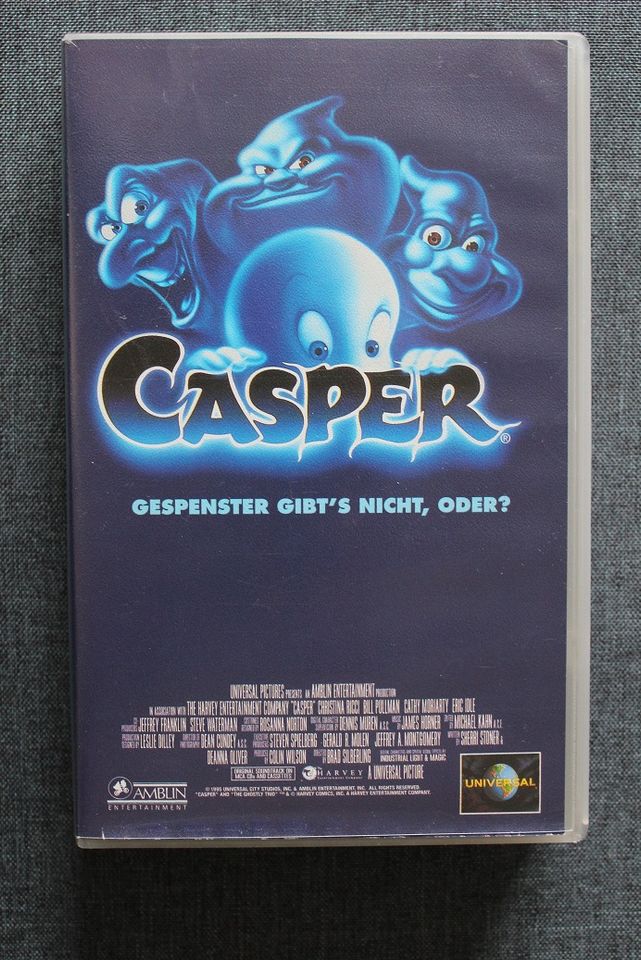 VHS Kassetten   Caspar wie alles begann / Gespenster gibt es nich in Melle