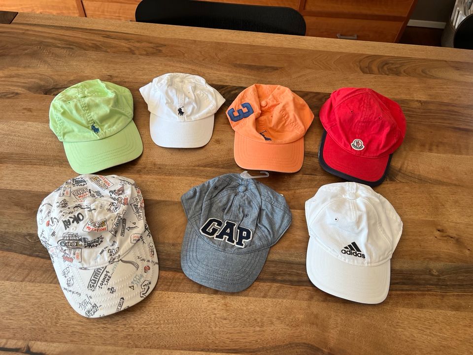 BaseballCap Monclear, Ralph Lauren, Pepe Jeans, Gap, Adidas in Düsseldorf