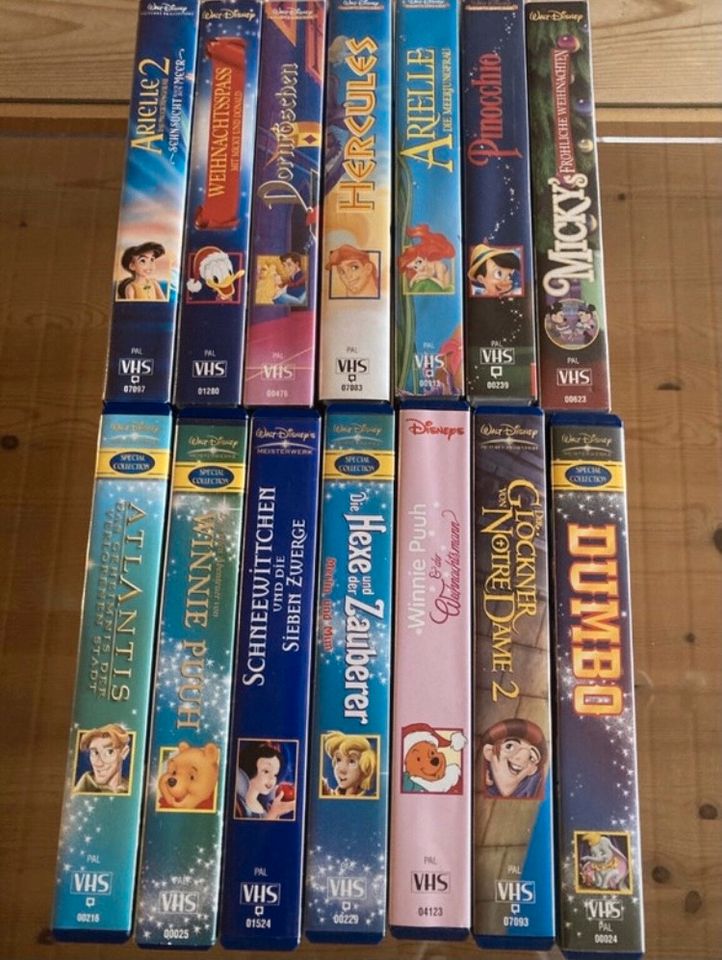 Walt Disney VHS Kassetten 14 Stück Raritäten ❤️ in Gifhorn