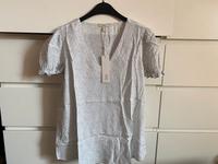 Edc by esprit Bluse süß rüschen gepuffte Ärmel Punkte weiß S M Hessen - Stadtallendorf Vorschau