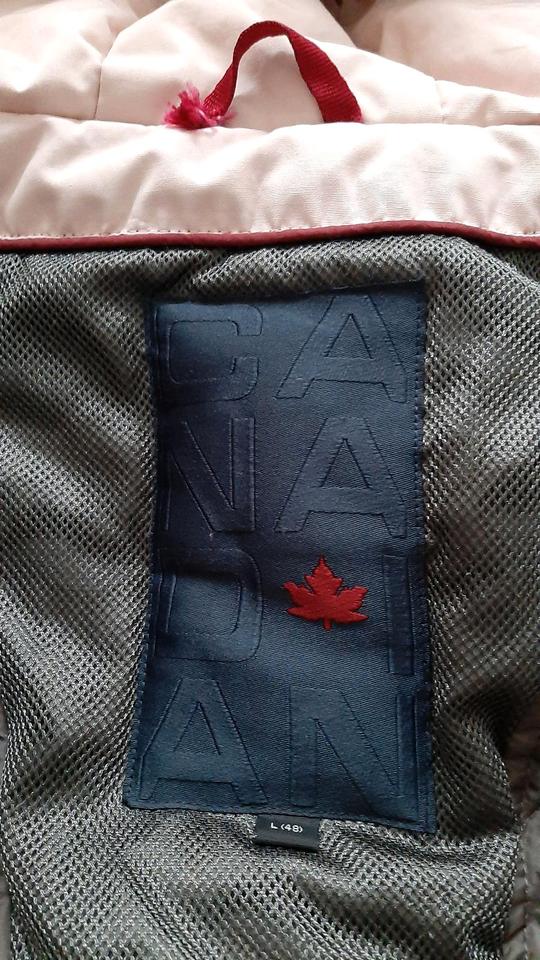 Jacke Daunen Winterjacke Parker M L Puder Rosa Canadian Mantel in Essen