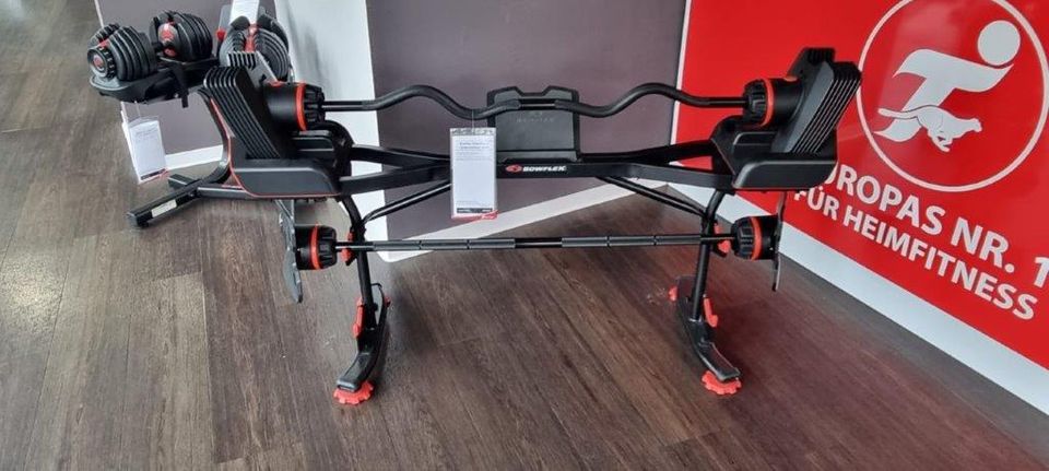 Bowflex Select Tech Langhantelset 2080 inklusive Hantelständer in Leipzig