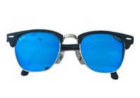 RayBan Clubmaster blau verspiegelt Sonnenbrille RB 3016 Rheinland-Pfalz - Herxheim bei Landau/Pfalz Vorschau