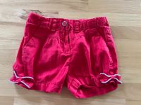 Pusblu DM kurze Hose Shorts Mädchen Rot Gr. 98 Uni Basic Hessen - Großenlüder Vorschau