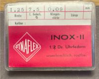 3 St. Uhrfeder Inox 11 1.25 x 7.5 x 0.09mm Uhrmacher Zubehör Bayern - Augsburg Vorschau