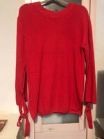 B.P.C. Bonprix Pullover Rippstrick Bänder an Ärmeln ROT 40/42 NEU Bayern - Landshut Vorschau