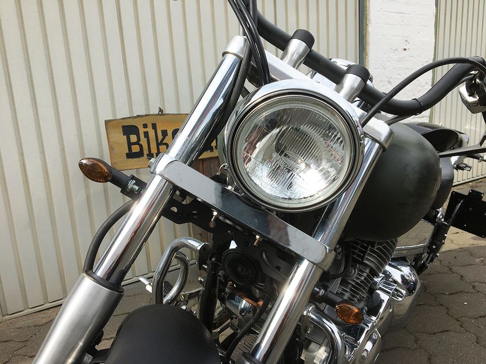 Yamaha XVS 650 Military-Bobber-Umbau* Service* wie neu* Tüv* in Süsel