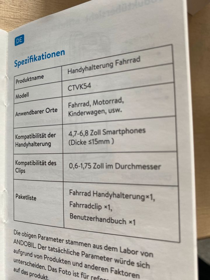 Neue Handy Halterung Andobil in OVP in Osnabrück