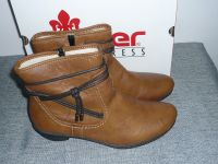 RIEKER ~ Stiefelette ~ Gr. 41 ~ braun ~ Echte Lammwolle ~ NEU&OVP Hessen - Schaafheim Vorschau