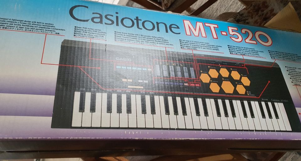 Casiotone MT-520 Keyboard so gut wie neu in Wenden