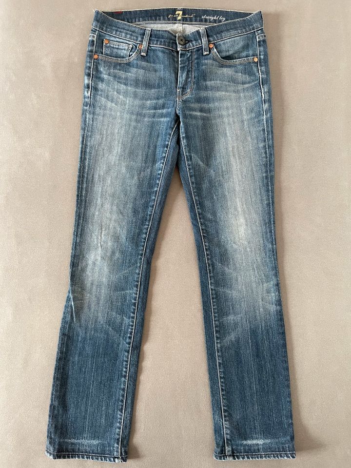 7 seven for all mankind Jeans Hose Denim Damen Gr. 27 S M 34 36 in Nagold