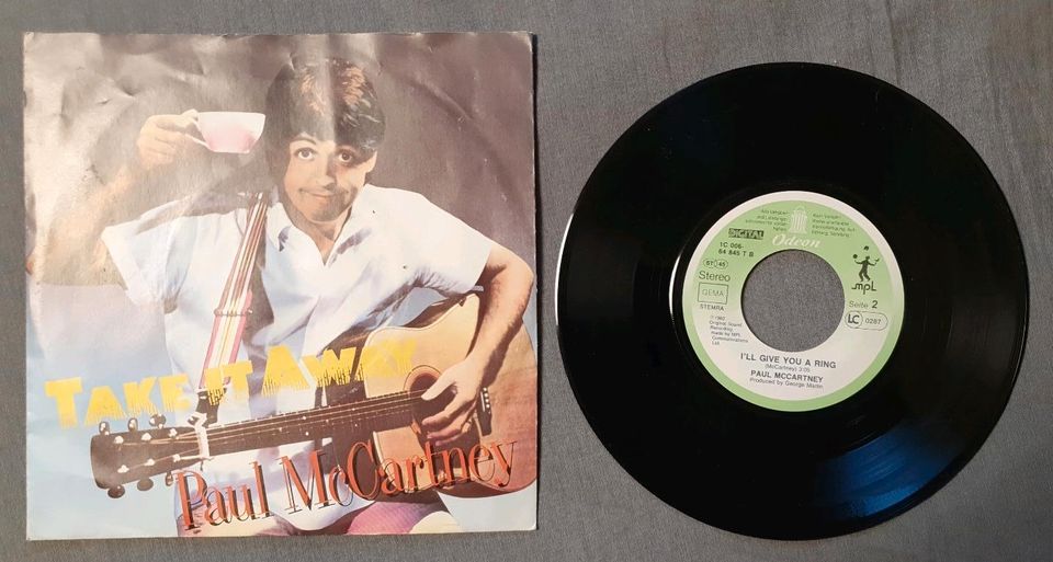 7x Paul McCartney 7Inch Schallplatten in Krempdorf