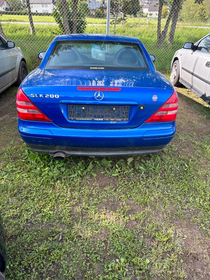 Mercedes Benz SLK 200/R170 TÜV 06/2024 in Üdersdorf