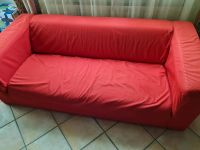 IKEA KLIPPAN SOFA mit Bezug in orangerot Hessen - Dreieich Vorschau